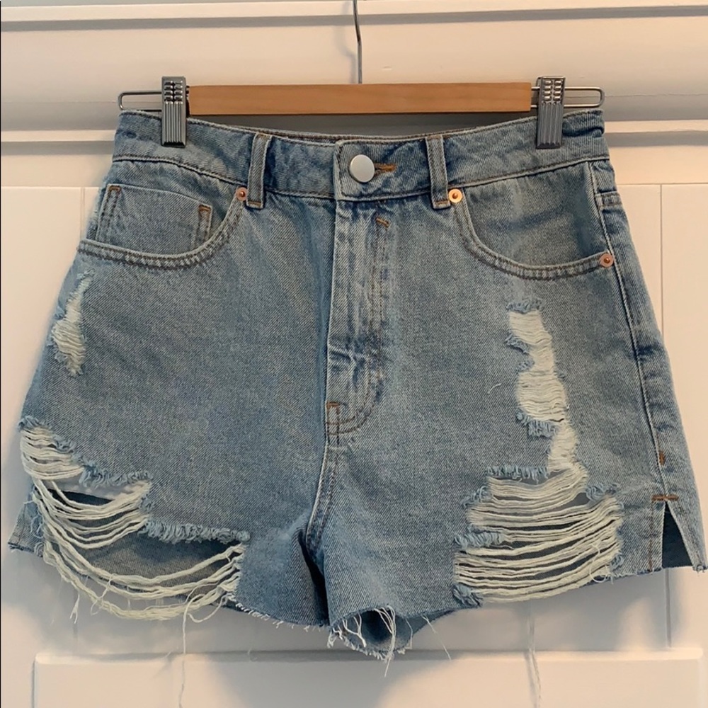 ASOS denim shorts